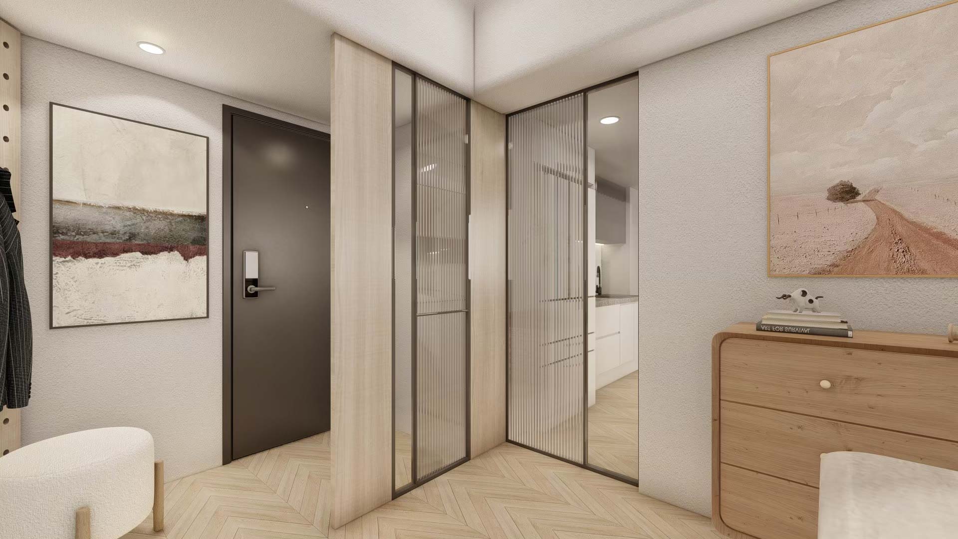 大安松柏-賴宅-01玄關