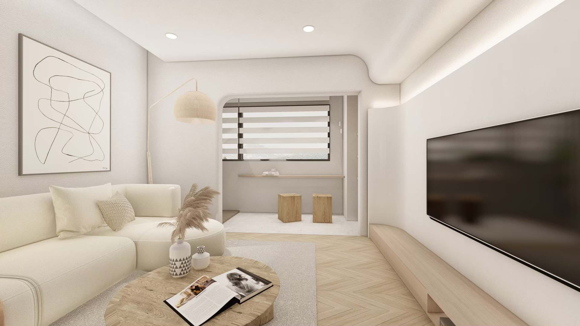 大安松柏-賴宅-03客廳1