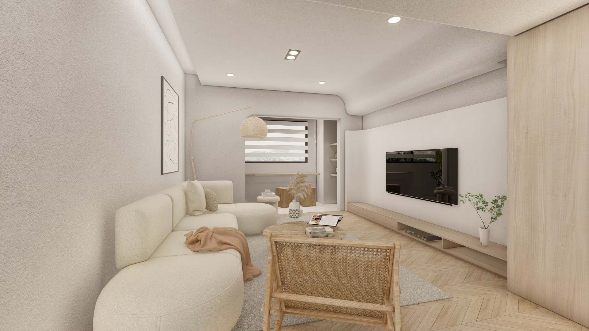 大安松柏-賴宅-03客廳3