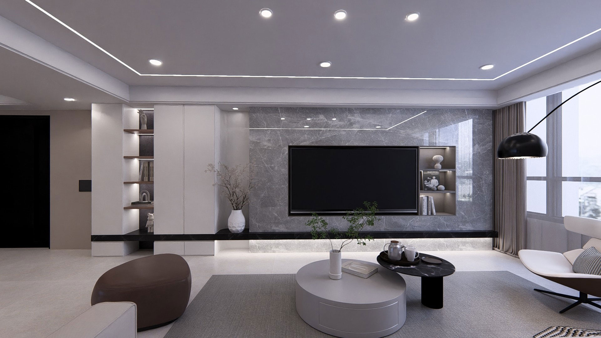 06僑聯大千-12F客廳02