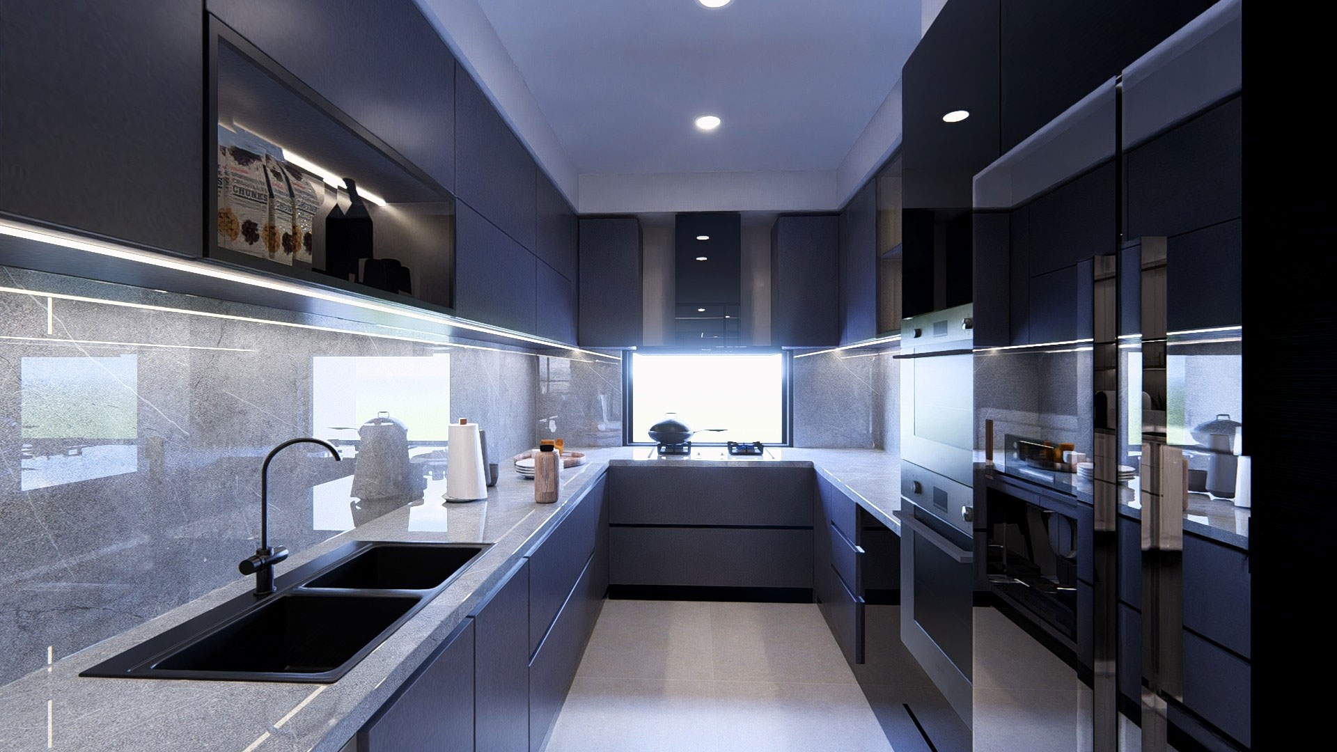 11僑聯大千-12F廚房01